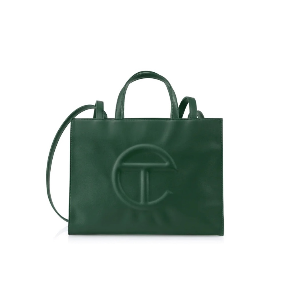 Telfar Medium Dark Olive Shopping Bag Tote
